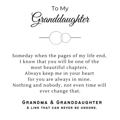 Granddaughter Message Card