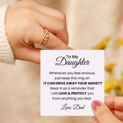 To My Daughter - Fidget Ring