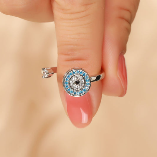 Evil Eye Fidget Ring