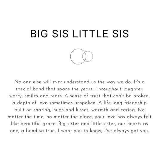 To My Sister - Always Us Necklace
