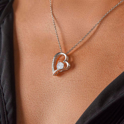 To My Wife - Love Heart Necklace - Your Last Everything