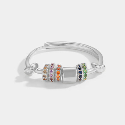 Beads Spinner Ring