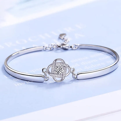 To My Daughter - Love Knot Bracelet - I Am Always With You