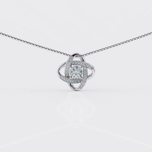 Love Knot Necklace For Soulmate - Find You Sooner And Love You Longer