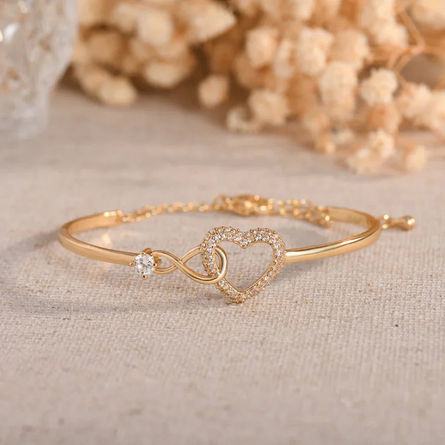 Infinity Heart Bracelet