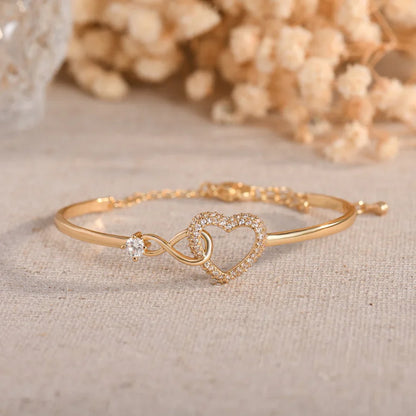 Infinity Heart Bracelet