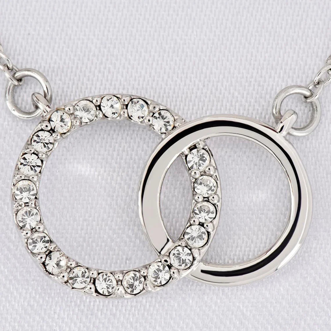 To Our Daughter - Perfect Pair Necklace - From Mum and Dad
