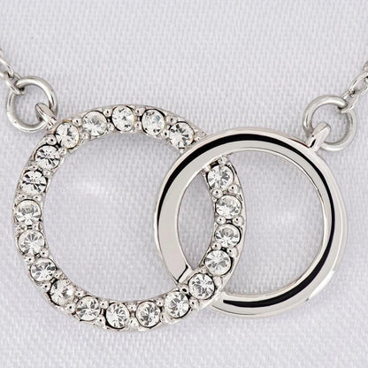 To Our Daughter - Perfect Pair Necklace - From Mum and Dad